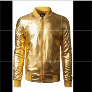 Gold Metallic Jacket